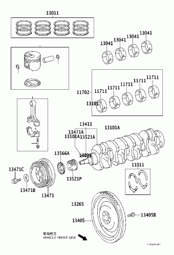 COROLLA VERSO CUR10L-GRMEYW AUR10,CUR10,ZNR1#