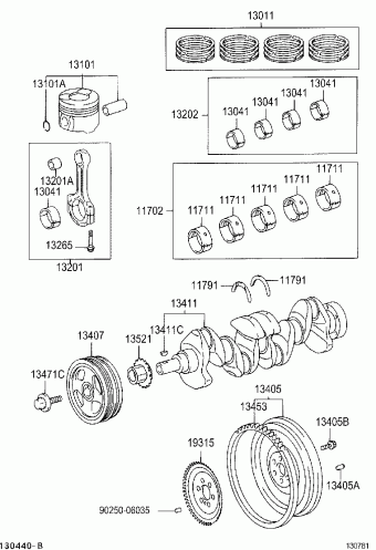 COROLLA HB NDE120L-DHMNYW CDE120,NDE120,ZZE12#