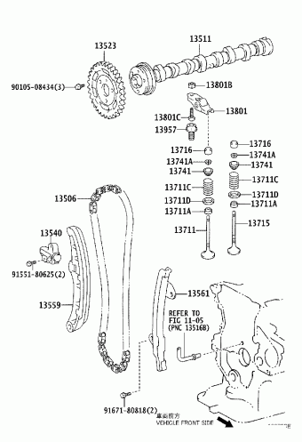 COROLLA HB NDE120L-AHMNYW CDE120,NDE120,ZZE12#