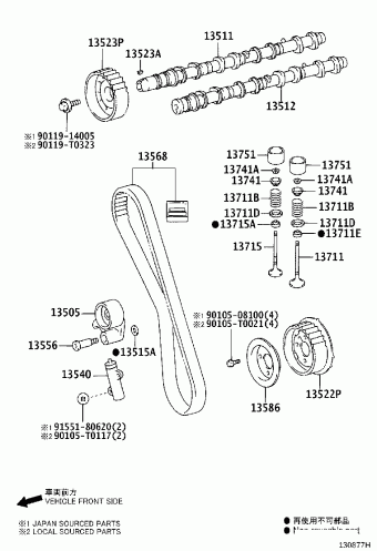 HILUX KUN26L-PRASYW KUN15,2#