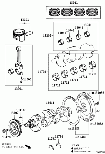 YARIS NCP93R-BEPRKQ NCP9#