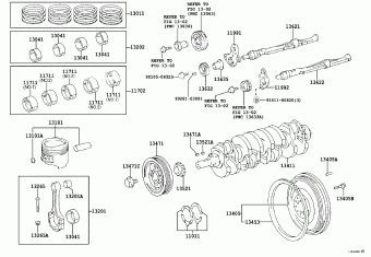 LAND CRUISER 90 RZJ95L-GKMNK KZJ9#,LJ9#,RZJ9#,VZJ9#