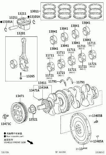 CAMRY/HYBRID ASV50R-JETEKT ACV51,ASV5#,AVV50