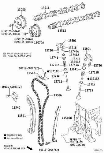 YARIS NSP150L-AHPRKC NSP15#