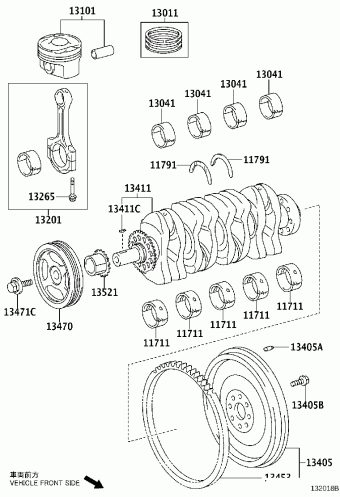 YARIS NSP150L-AHPRKC NSP15#