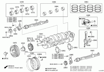 HIACE TRH201L-SBMDKV GDH2##,KDH2##,LH2##,TRH2##