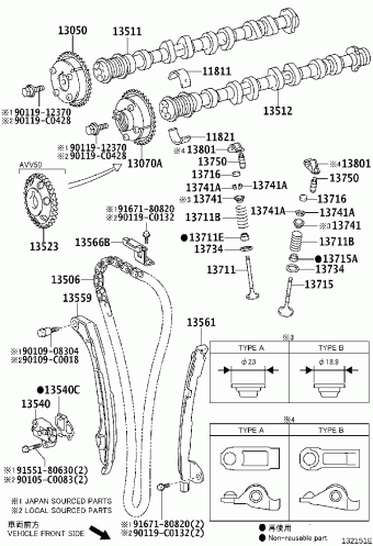 CAMRY/HYBRID ASV50R-JETEKT ACV51,ASV5#,AVV50