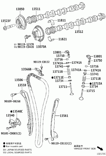 CAMRY/HYBRID ASV51L-JETEHC ACV51,ASV5#,AVV50