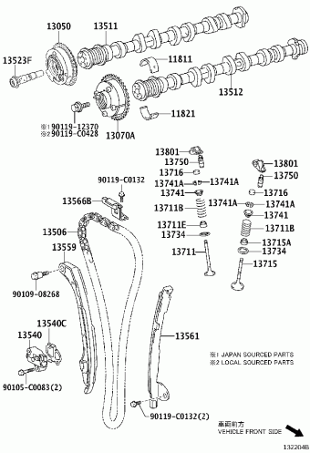 CAMRY/HYBRID ASV51L-RETNHX ACV51,ASV5#,AVV50,GSV50