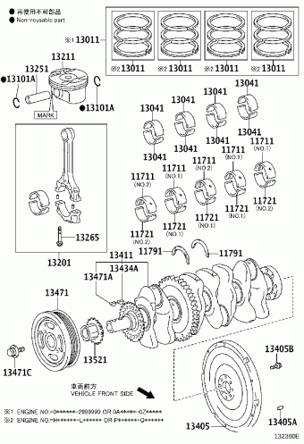 RAV4 AVA42L-ANXMBW ALA4#,ASA44,AVA4#,WWA42,ZSA4#