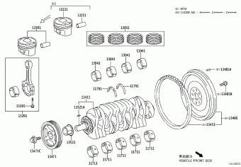 YARIS NSP152R-AHXRBT NCP15#,NSP15#