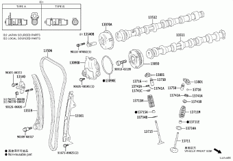 CAMRY/HYBRID AXVA70L-JEZSBC ASV71,AXVA70,AXVH71,MXVA71