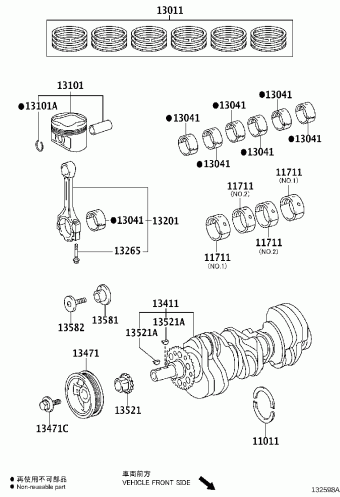 RAV4 GSA33L-ANAXKA ACA3#,ASA3#,GSA3#