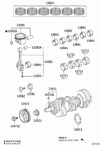 CAMRY/AURION/HV GSV50L-JETDKV ASV50,AVV50,GSV50