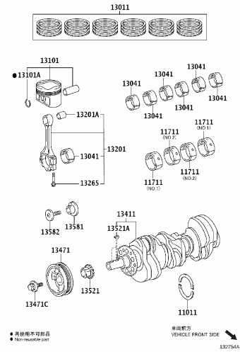 CAMRY/HYBRID GSV50L-AETGKW ACV51,ASV5#,AVV50,GSV50
