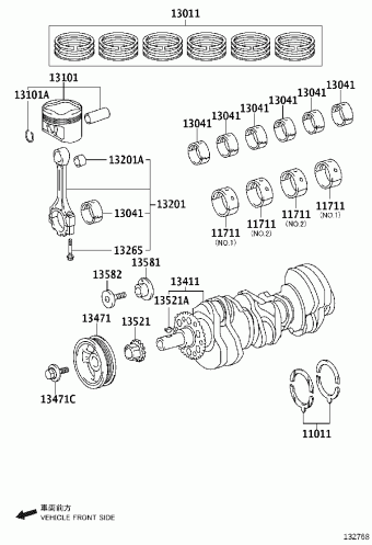 4RUNNER GRN285L-GKAGKA GRN28#,TRN28#
