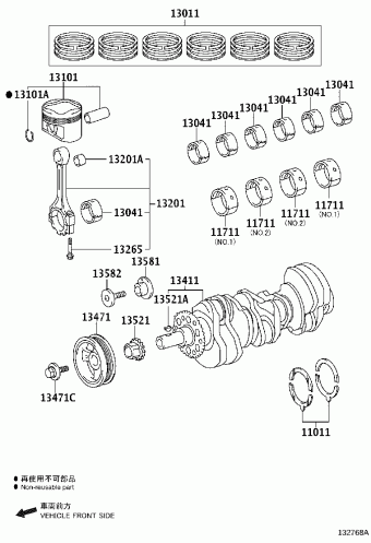 4RUNNER GRN285L-GKAGKA GRN28#,TRN28#
