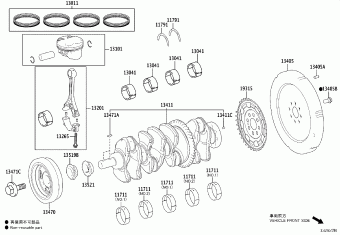 CAMRY/HYBRID AXVH71R-JEXVBX ASV7#,AXVA70,AXVH71,MXVA71
