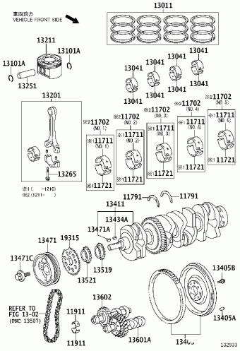 ALPHARD/VELLFIRE/HV ATH20R-PFXQB ANH20,ATH20,GGH20
