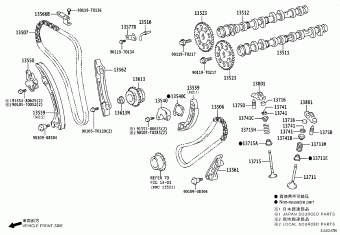 HILUX GUN125L-BNFSXW3 GUN12#,135