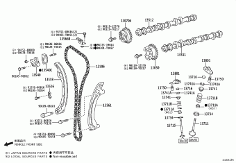 HILUX TGN120R-BNMLKN GGN125,GUN1##,LAN125,TGN1##