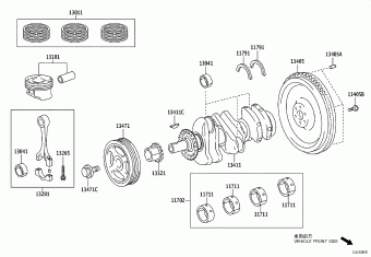 YARIS KSP211L-CHMNKW KSP211,MXPA11,MXPH1#