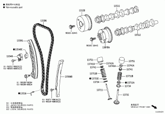 YARIS KSP211L-CHMNKW KSP211,MXPA11,MXPH1#