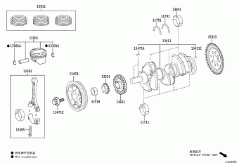 COROLLA/ALTIS MZEA11L-GEXDBV MZEA1#,ZRE21#,ZWE211