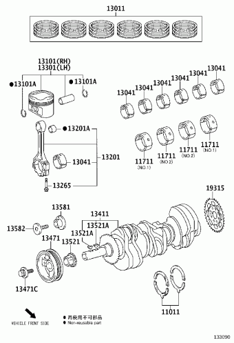 CAMRY/HYBRID GSV70L-AEZGBW ASV7#,AXVA70,AXVH7#,GSV70,MXVA71