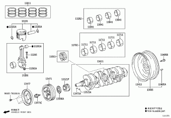 HILUX LAN125L-DNMSEN GGN125,GUN1##,LAN125,TGN1##