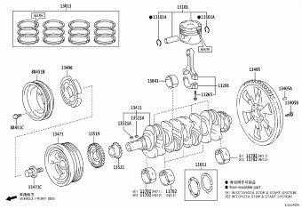HILUX (B/C/D CAB) GUN125L-CNTHXW GUN125,126,135
