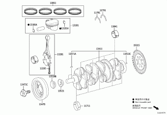 CAMRY/HYBRID MXVA71L-JEXGBT ASV7#,AXVA70,AXVH71,MXVA71