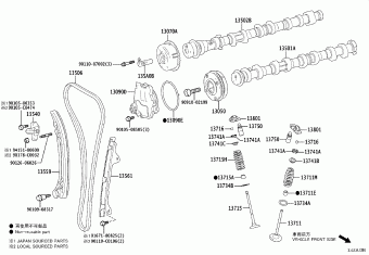 FRONT LANDER MXGA10L-CHXJHC MXGA10,MXGH10