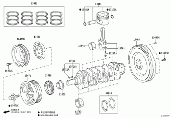 HILUX (DCB/SCB/XTR) GUN125R-DNFSXW GUN12#,135