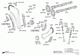 HILUX (DCB/SCB/XTR) GUN125R-DNFSXW GUN12#,135