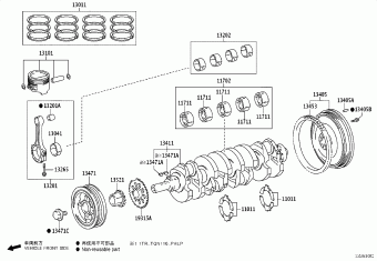 HILUX CHAMP TGN110R-ATMHKD GUN1##,TGN11#