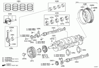 HILUX (SCB/XTR) TGN121R-BTTLKQ3 03.2025