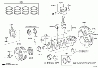 FORTUNER (SUV) GUN156L-SDTHXM GGN155,GUN15#,16#,TGN156,166