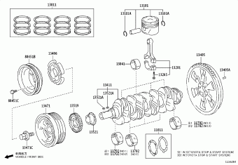 HILUX (DCB/SCB/XTR) GUN126L-DTTHXW GUN12#,135