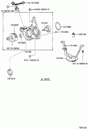 COROLLA SED/WG EE111L-AEMDKW 03.1998