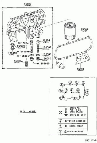 HILUX 2WD LN85L-TRMRS 09.1996