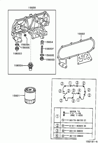 HILUX LN145L-TRMDSW KDN1##,LN1##,RZN168,173