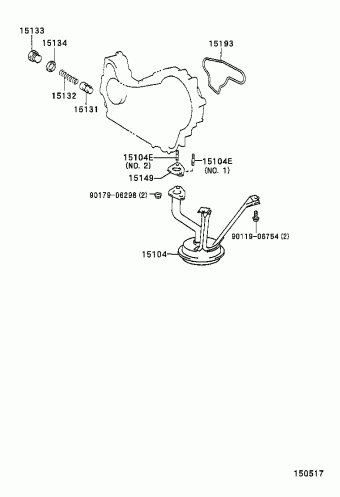 HILUX KDN170L-CRMDYW KDN1##,LN1##,RZN168,173