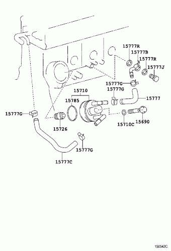 COROLLA VERSO CDE120L-FWMNYW CDE120,ZZE12#