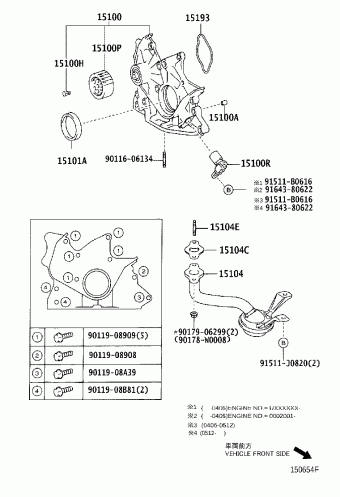 COROLLA SED/WG CDE120L-DWMNYW CDE120,NDE120,ZZE12#