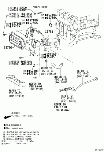 AVENSIS ADT271L-AWTGXW ADT27#,WWT27#,ZRT27#