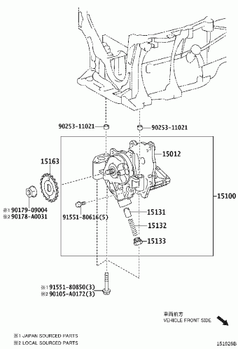 COROLLA SED ZRE152R-AEPDKQ ZRE152,153