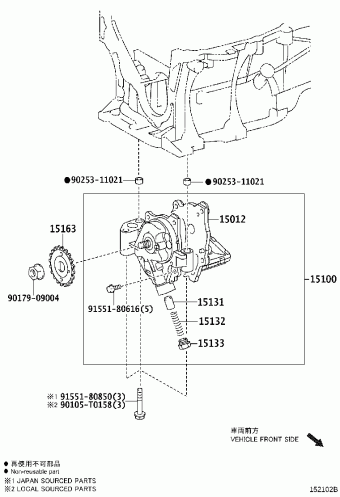 COROLLA/ALTIS ZRE173L-GEPDKV NDE170,NZE170,ZRE17#,ZZE172