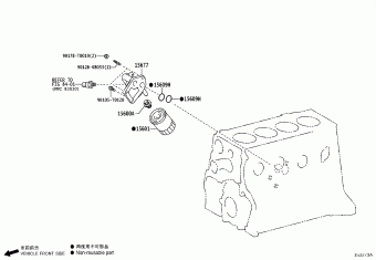 HILUX GUN125L-BNFSXW3 GUN12#,135