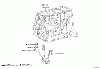 HILUX GUN125L-BNFSXW3 GUN12#,135